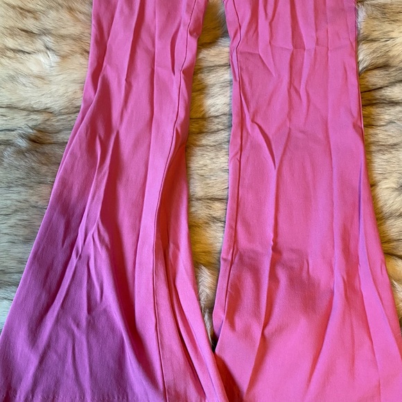 Fuchsia Dolce & Gabbana Flared Pants - Picture 3 of 10